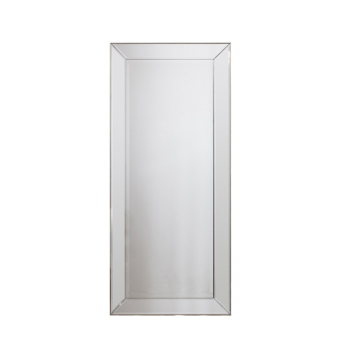 Gallery Direct Baskin Full Length Mirror – Champagne