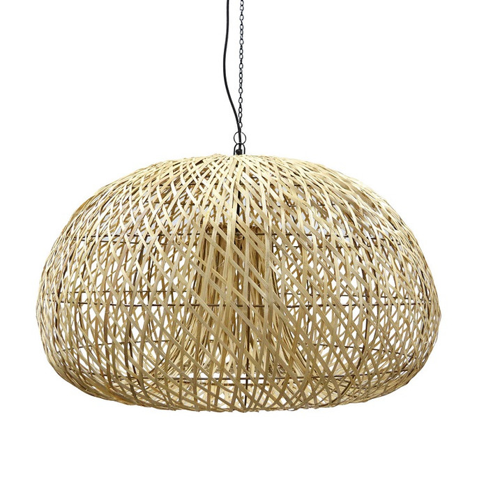 Libra Samur Large Bamboo Pendant Light Natural W80cm Organic Style Libra Samur Large Bamboo Pendant Light Natural W80cm Organic Style