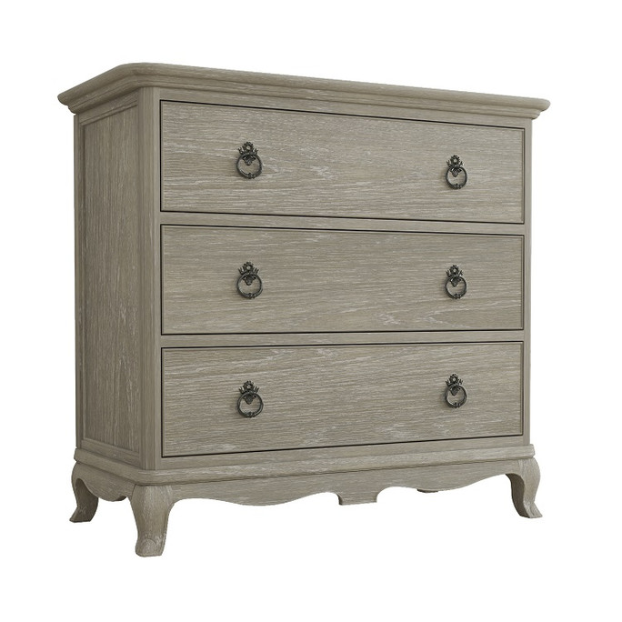 Willis & Gambier Camille Oak Limed 3 Drawer Chest