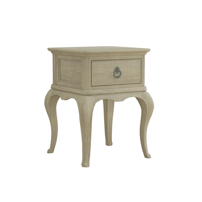 Willis & Gambier Camille Oak Limed Bedside Table