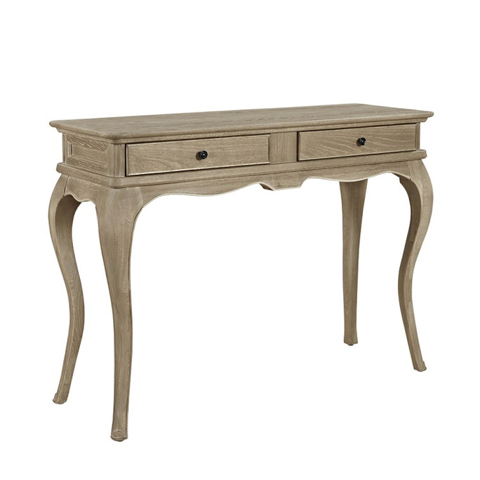 French Style Dressing Table Willis & Gambier Camille Oak Limed
