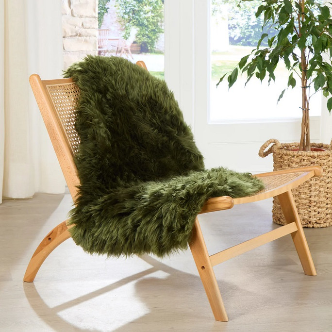 Native Natural Sheepskin Rug Olive Green Sheepskin 60x120cm – Natural Luxury Native Natural Sheepskin Rug Olive Green Sheepskin 60x120cm – Natural Luxury