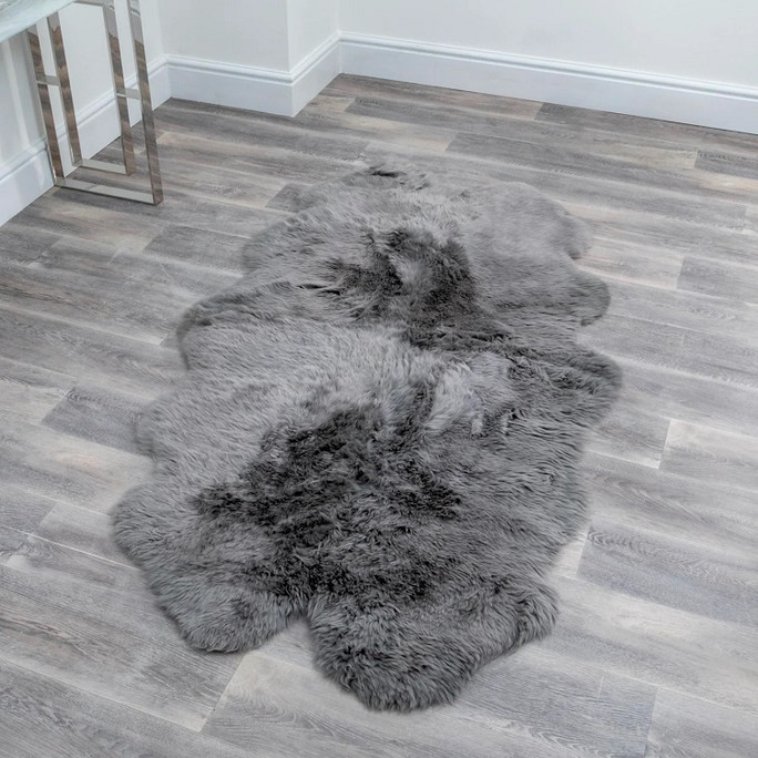 Native Natural Sheepskin Rug Grey Sheepskin 120x240cm – Natural Luxury Native Natural Sheepskin Rug Grey Sheepskin 120x240cm – Natural Luxury