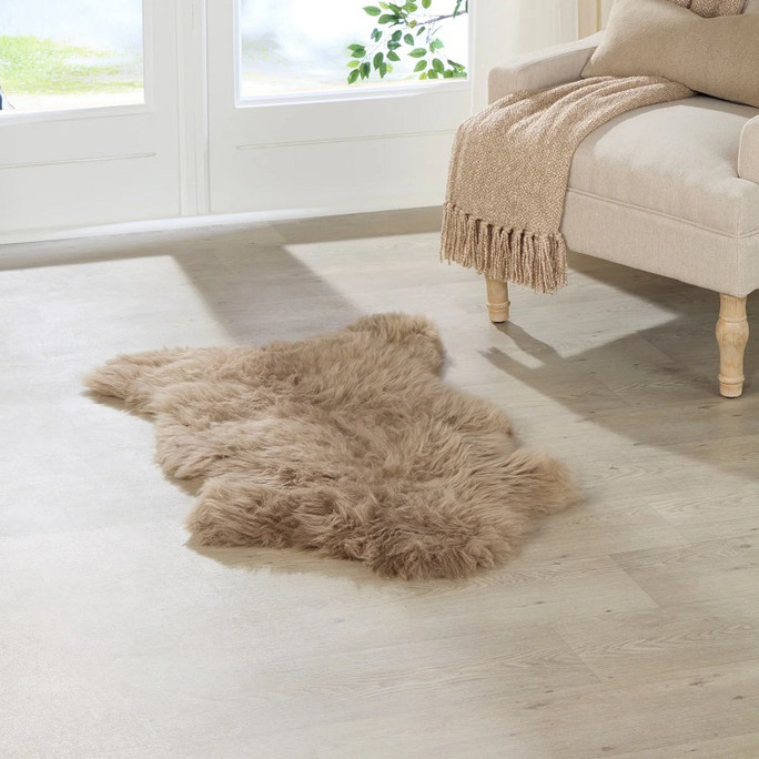 Native Natural Sheepskin Rug Taupe Sheepskin 100x60cm – Natural Luxury