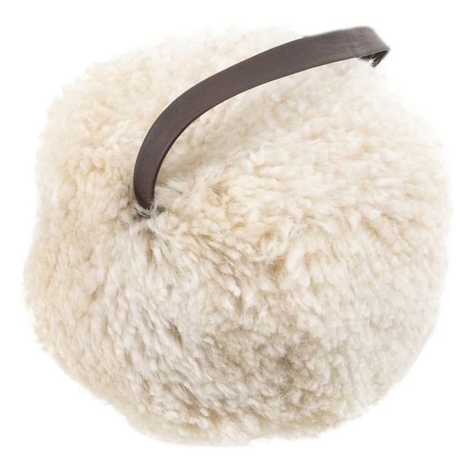 Native Natural Doorstop Beige Sheepskin – Natural Luxury
