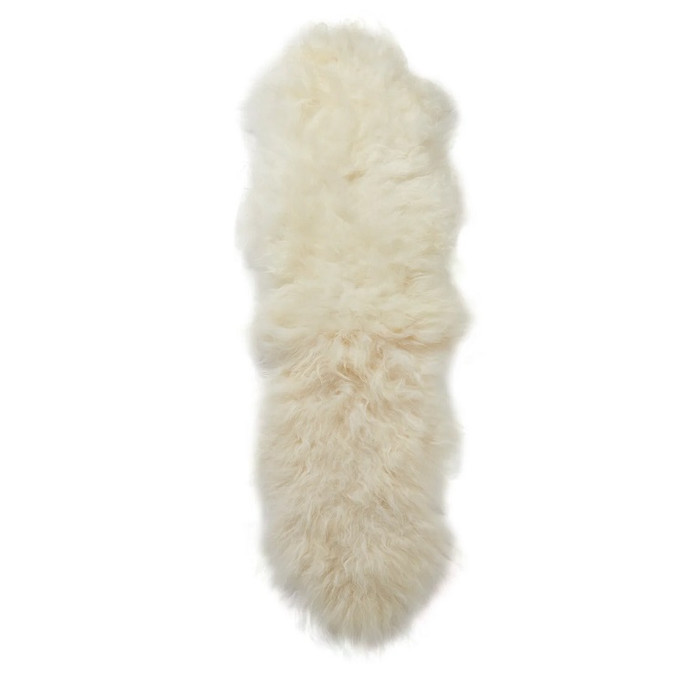 Native Natural Icelandic  Sheepskin Rug Ivory White 200x60cm – Natural Luxury Native Natural Icelandic  Sheepskin Rug Ivory White 200x60cm – Natural Luxury