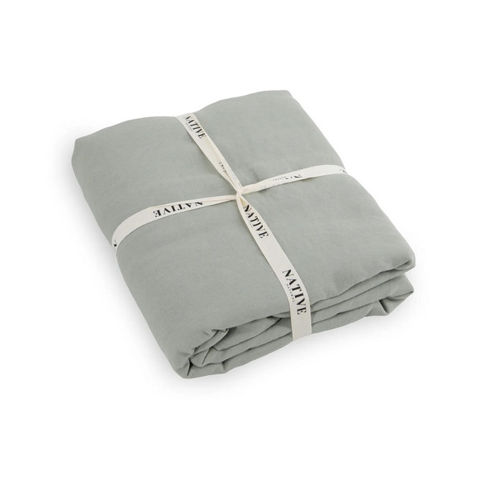 Native Natural Duvet / Quilt Cover Stone 100% Linen – Breathable & Hypoallergenic Native Natural Duvet / Quilt Cover Stone 100% Linen – Breathable & Hypoallergenic
