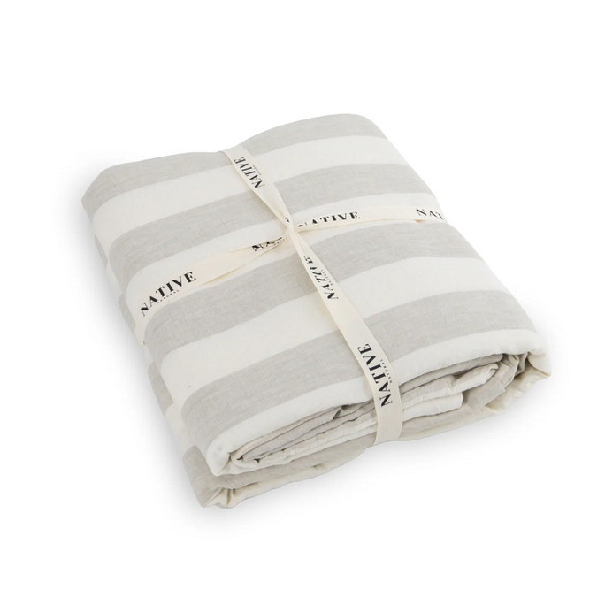 Native Natural Duvet / Quilt Cover Natural 100% Linen – Breathable & Hypoallergenic Native Natural Duvet / Quilt Cover Natural 100% Linen – Breathable & Hypoallergenic
