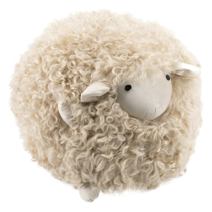 Native Natural Sheepskin Kids Stool Natural Shearling Lambskin Native Natural Sheepskin Kids Stool Natural Shearling Lambskin