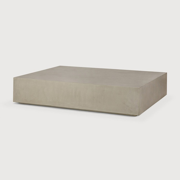 Ethnicraft Elements Outdoor Coffee Table - Light Grey