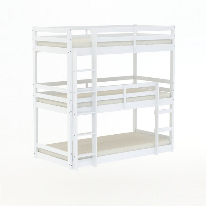 Tressa Kids Bunk Bed White