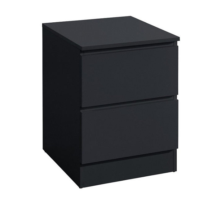 Oslo Bedside Black, Scandi