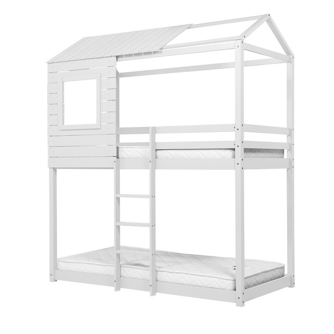 Adventure Bunk Bed White, Kids