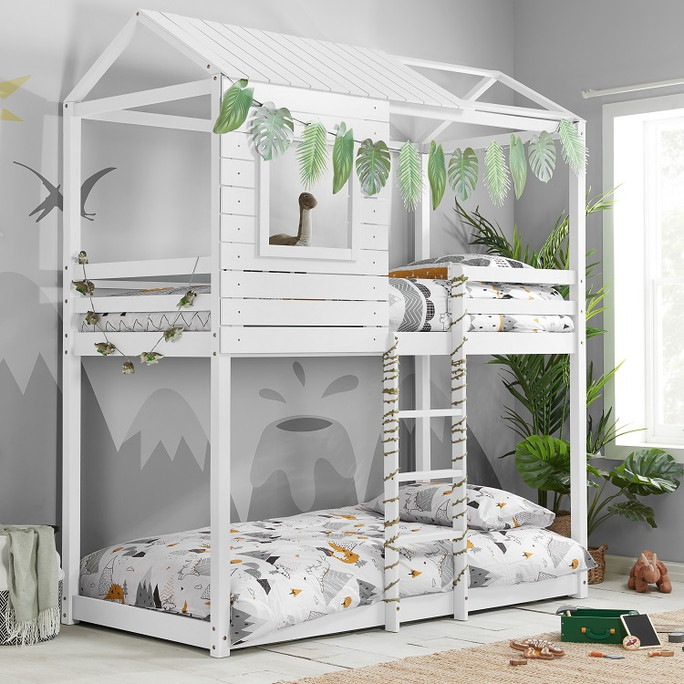 Adventure Bunk Bed White, Kids