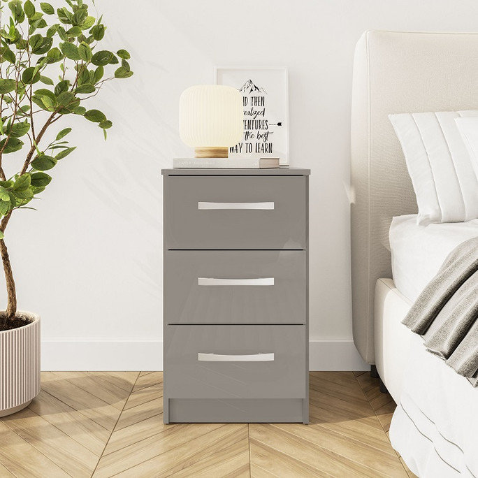 Lynx Bedside Grey