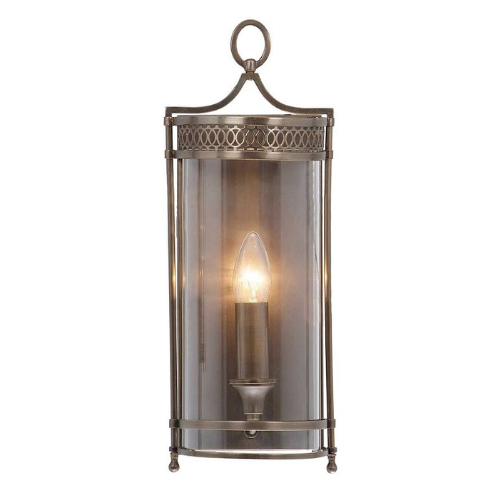 Elstead Guildhall Dark Bronze Wall Light 1 Light