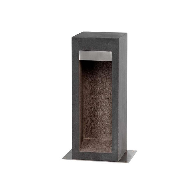 Elstead Parkstone Medium Basalt Stone LED Bollard