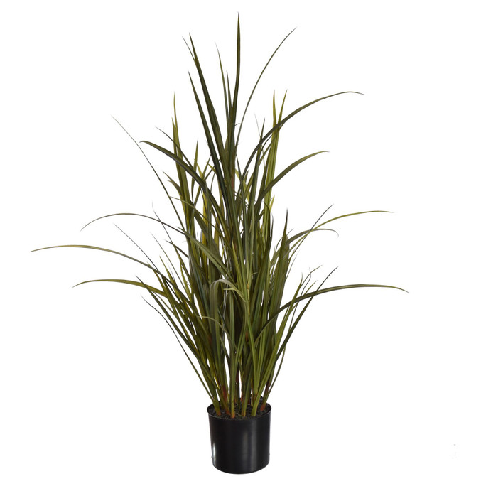Artificial Grass Plant in Pot 110cm Green