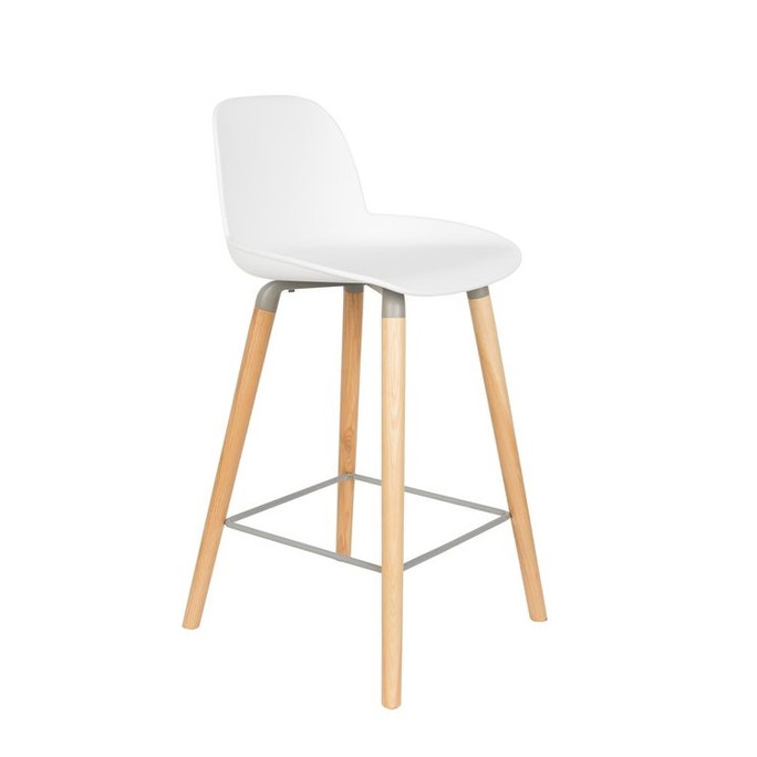 Pair of Counter Stools Albert Kuip - White