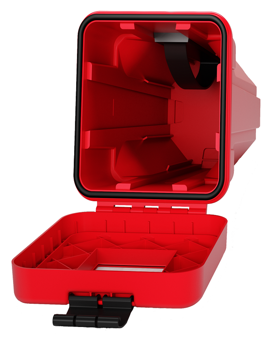 6 Kg Top Loading Fire Extinguisher Box Cabinet for Vehicle ADR