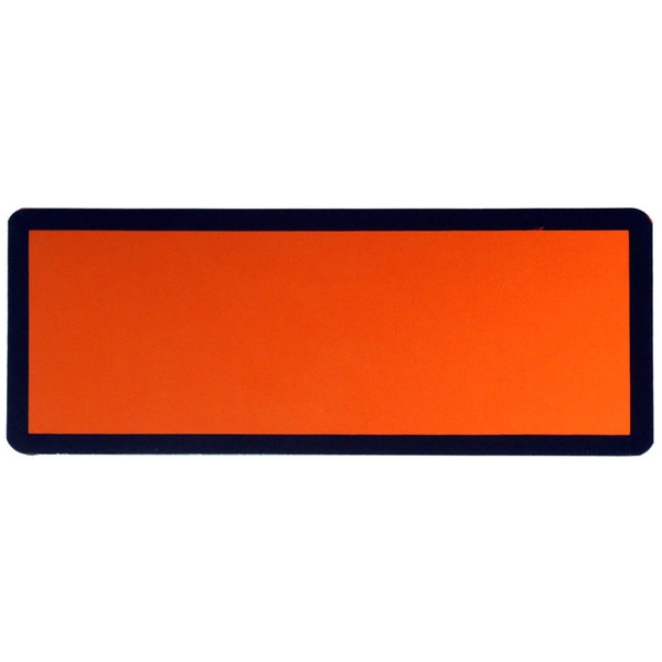 ADR Self Adhesive vehicle placard