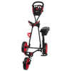 Ram Golf X-Pro Laser 3 Wheel Golf Pull Buggy/ Cart/ Trolley/ Trundler with Seat
