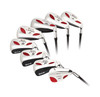 Ram Golf Laser Graphite Hybrid Irons Set 4-SW (8 Clubs) - Mens Left Hand - Senior Flex