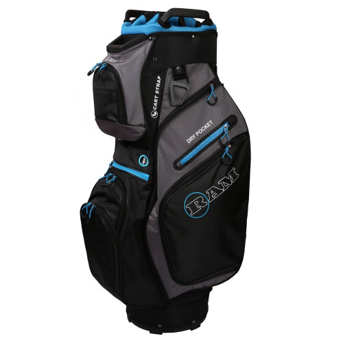 Ram Golf FX Deluxe Golf Cart Bag with 14 Way Divider Top Ram Golf FX Deluxe Golf Cart Bag with 14 Way Divider Top