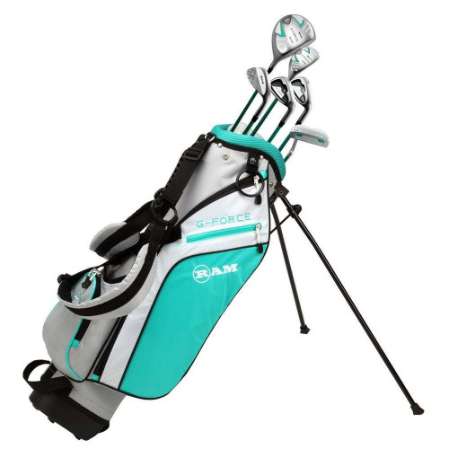 Ram Golf Junior G-Force Girls Golf Clubs Set with Bag, Right Hand Ram Golf Junior G-Force Girls Golf Clubs Set with Bag, Right Hand