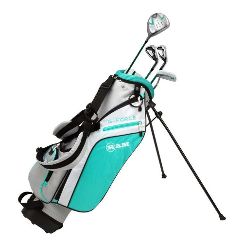 Ram Golf Junior G-Force Girls Golf Clubs Set with Bag, Right Hand Ram Golf Junior G-Force Girls Golf Clubs Set with Bag, Right Hand