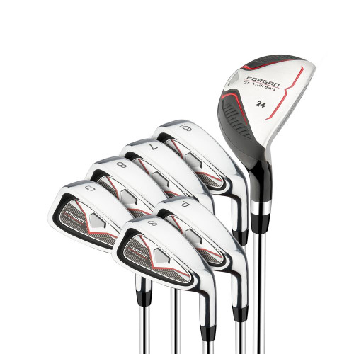 Forgan of St Andrews F200 Stainless Steel Iron Set with Hybrid