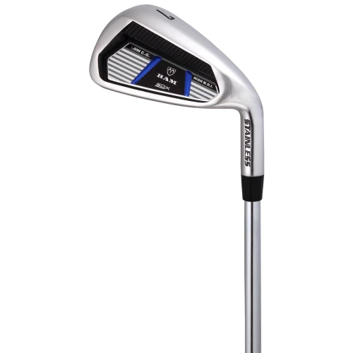 Ram Golf SDX Mens Golf Clubs Set + Bag, Left Hand, Graphite/Steel