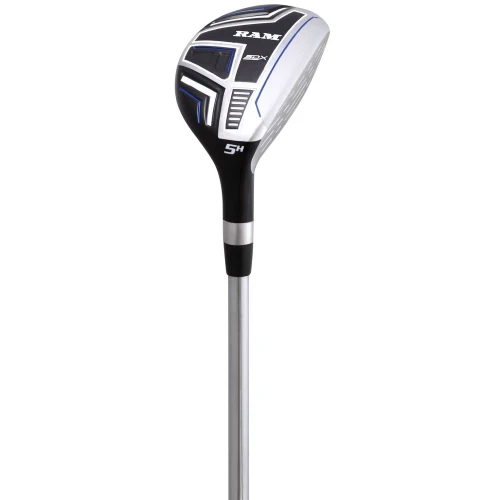 Ram Golf SDX Mens Golf Clubs Set + Bag, Left Hand, Graphite/Steel