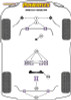 Powerflex Dual-Mount Rear Differential Bracket - F82, F83 4 Series M4 - PFR5-4030 Powerflex Dual-Mount Rear Differential Bracket - F82, F83 4 Series M4 - PFR5-4030