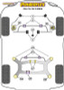 Powerflex Engine Mount Insert Kit - F30, F31, F34 3 Series  PFF5-4020 Powerflex Engine Mount Insert Kit - F30, F31, F34 3 Series  PFF5-4020