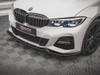 Maxton Design Gloss Black Front Splitter V.4 BMW 3 G20 / G21 M-Sport (2018-2022) Maxton Design Gloss Black Front Splitter V.4 BMW 3 G20 / G21 M-Sport (2018-2022)