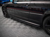 Maxton Design Gloss Black Side Skirts Diffusers V.2 BMW 3 Coupe M-Pack E46 (1999-2005)