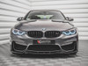 Maxton Design Gloss Black Front Splitter BMW M4 F82 (2014-) Maxton Design Gloss Black Front Splitter BMW M4 F82 (2014-)