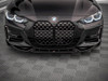 Maxton Design Gloss Black Front Splitter V.2 BMW 4 M-Pack G22 (2020-) Maxton Design Gloss Black Front Splitter V.2 BMW 4 M-Pack G22 (2020-)
