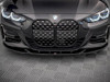 Maxton Design Gloss Black Front Splitter V.4 BMW 4 M-Pack G22 (2020-) Maxton Design Gloss Black Front Splitter V.4 BMW 4 M-Pack G22 (2020-)