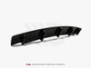 Maxton Design Gloss Black Central Rear Splitter BMW 5 F11 M-Pack (Fits Two Single Exhaust Ends) Maxton Design Gloss Black Central Rear Splitter BMW 5 F11 M-Pack (Fits Two Single Exhaust Ends)