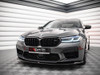 Maxton Design Gloss Black Front Splitter V.3 BMW M5 F90 Facelift (2020-) Maxton Design Gloss Black Front Splitter V.3 BMW M5 F90 Facelift (2020-)