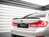 Maxton Design Gloss Black Spoiler Cap BMW 5 G30 (2017-2020) Maxton Design Gloss Black Spoiler Cap BMW 5 G30 (2017-2020)