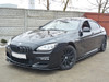 Maxton Design Gloss Black Front Splitter BMW 6 Gran Coupe M-Sport (2012-2018)