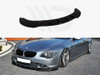 Maxton Design Gloss Black Front Splitter V.1 BMW 6 E63 / E64 (Preface Model) (2003-2007) Maxton Design Gloss Black Front Splitter V.1 BMW 6 E63 / E64 (Preface Model) (2003-2007)
