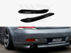 Maxton Design Gloss Black Rear Side Splitters BMW 6 E63 / E64 (Preface Model)