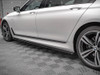 Maxton Design Gloss Black Side Skirts Diffusers BMW 7 Long M-Pack G12 (2015-) Maxton Design Gloss Black Side Skirts Diffusers BMW 7 Long M-Pack G12 (2015-)