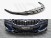 Maxton Design Gloss Black Front Splitter V.4 BMW 8 Coupe M-Pack G15 / 8 Gran Coupe M-Pack G16 (2018-)