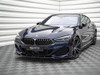 Maxton Design Gloss Black Front Splitter V.4 BMW 8 Coupe M-Pack G15 / 8 Gran Coupe M-Pack G16 (2018-)
