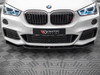 Maxton Design Gloss Black Front Splitter V.1 BMW X1 M-Pack F48 (2015-2019) Maxton Design Gloss Black Front Splitter V.1 BMW X1 M-Pack F48 (2015-2019)